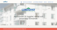 Desktop Screenshot of lundqvistbyggforvaltning.se